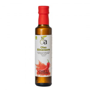 Condimento de Aceite de Oliva con Guindilla 250ML.